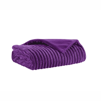 Plaid Home Living RIB Soft Touch Purple