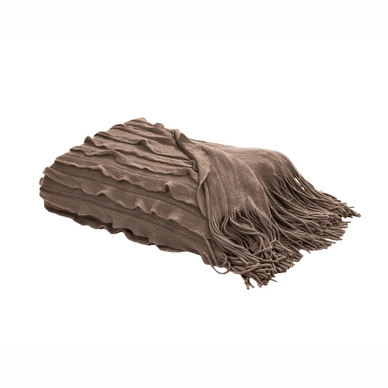 Plaid Home Living Volants Taupe