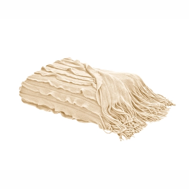 Plaid Home Living Volants Cream