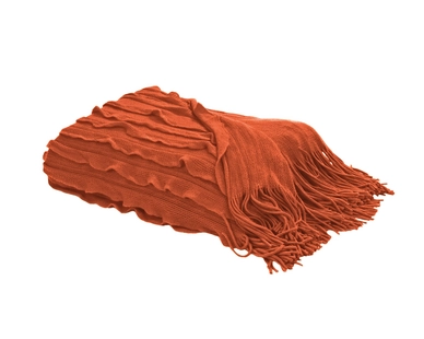 Plaid Home Living Volants Orange