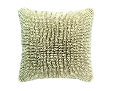 Sierkussen Home Living Shaggy Natural (45 x 45 cm)