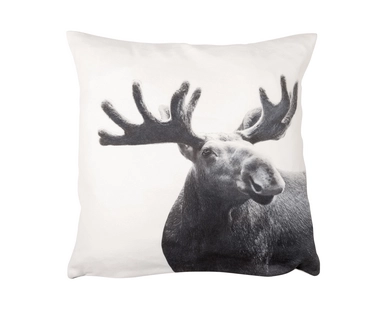 Sierkussen Home Living Reindeer Taupe (45 x 45 cm)