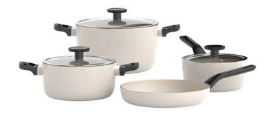 Pannenset Antikleef Spirit BergHOFF Leo Line Gints + Recycled (7-delig)