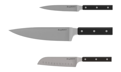 Set 3 Coltelli da cucina in Acciaio Inox BergHOFF DiNa Gene, Varie misure