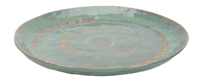 Essteller Serax Pure Tableware by Pascale Naessens Sea Green L 28 cm