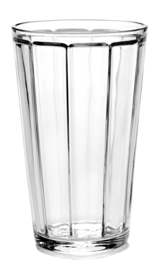 Bicchiere Long Drink Serax Surface by Sergio Herman 450 ml, Tumbler alto XL