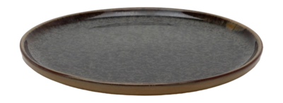 Assiette Dessert Serax Surface Tableware Par Sergio Herman Indi Grey 21 x 21 x 1,5 cm