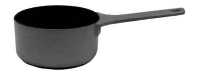 Steelpan Serax Surface Cookware By Sergio Herman Black XS 24 x 12 x 6 cm