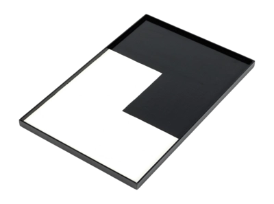 Plateau Serax Marie By Marie Michielssen Black White L 45 x 30 x 1,8 cm