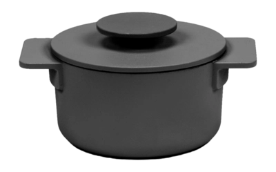 Braadpan Serax Surface Cookware By Sergio Herman Black XXS 16,6 x 12,3 x 8,45 cm