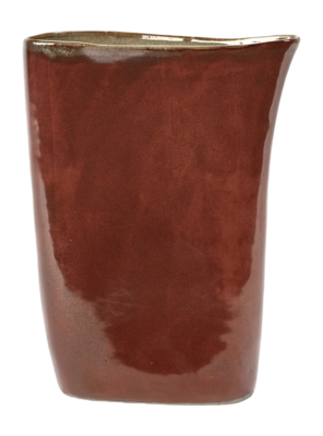 Vase Serax Terres De Rêves Interior by Anita Le Gre Rust 26 x 11 x 33 cm