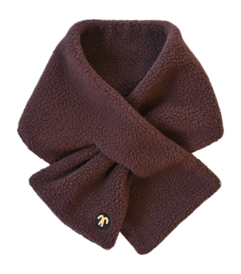 Sjaal Ducksday Kids Dark Brown - S