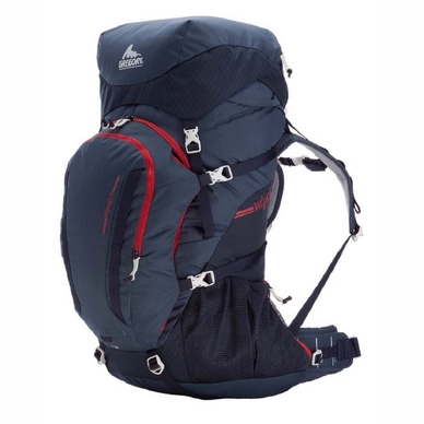 Backpack Gregory Youth Wander 70 Navy Blue Red (Adjustable)