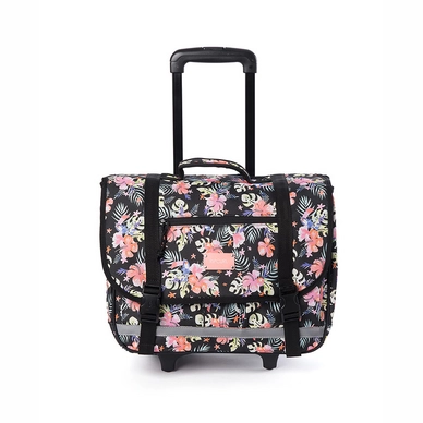 Cartable à Roulettes Rip Curl Wheelie Satchel Toucan Flora Black