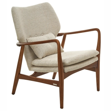 Chair POLSPOTTEN Peggy Fabric Rough Ecru