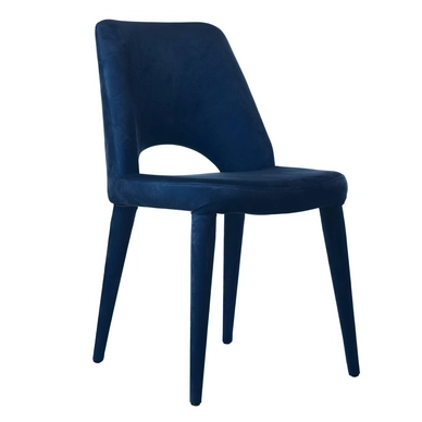 Chair POLSPOTTEN Holy Velvet Blue
