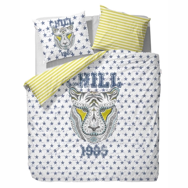 Housse de Couette Covers & Co Seth White Coton