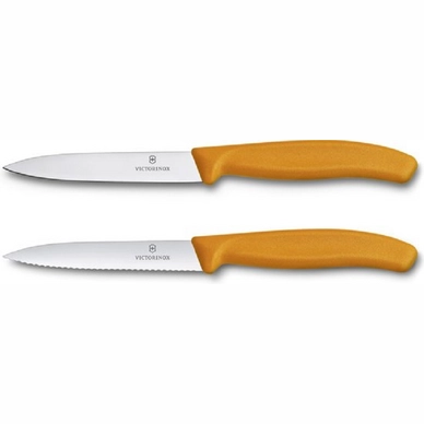 Paring Knife Victorinox Swiss Classic Orange (2 pc)