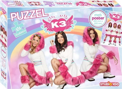 Puzzel Studio 100 K3 Dromen (104 stukjes)