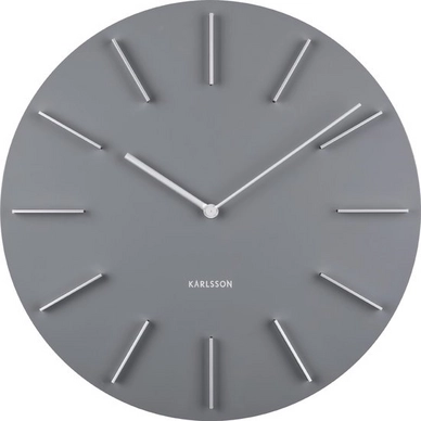 Horloge Karlsson Discreet Grey With Silver