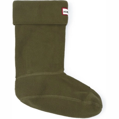 Stiefelsocke Hunter U Fleece Short Boot Sock Dark Olive