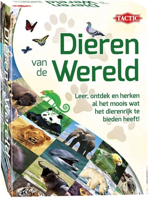 Kaartspel Dieren van de Wereld