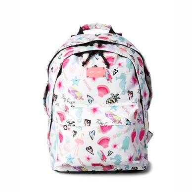 Rugzak Rip Curl Double Dome Summer Time White