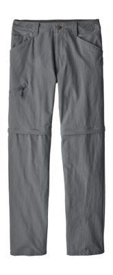 Trousers Patagonia Men Quandary Convertible Pants Forge Grey