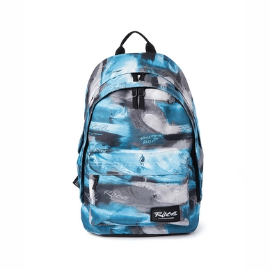 Rugzak Rip Curl Double Dome Photo Script Blue