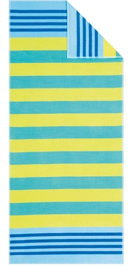 Badlaken Cawö Beach Yellow Green Yellow (80 x 180 cm)
