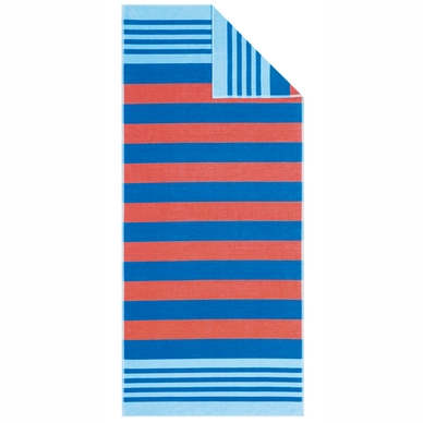 Badlaken Cawö Beach Blue Coral (80 x 180 cm)