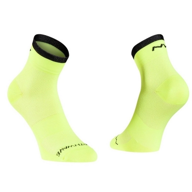 Fietssok Northwave Origin Socks Yellow Fluo Black