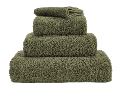 Washandje Abyss & Habidecor Super Pile Khaki (17 x 22 cm)