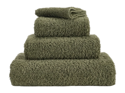 Gesichtshandtuch Abyss & Habidecor Super Pile Khaki (30 x 30 cm)