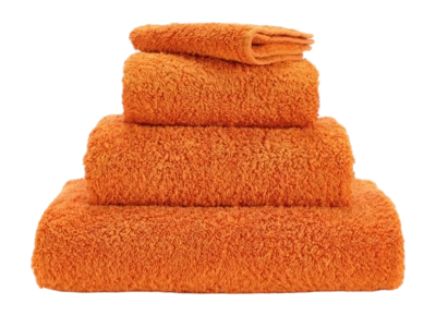 Gästehandtuch Abyss & Habidecor Super Pile Tangerine (40 x 60 cm)