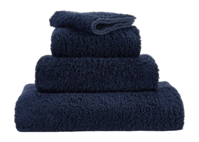 Gant de Toilette Abyss & Habidecor Super Pile Navy (17 x 22 cm)