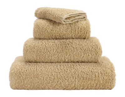 Badetuch Abyss & Habidecor Super Pile Sand (100 x 150 cm)