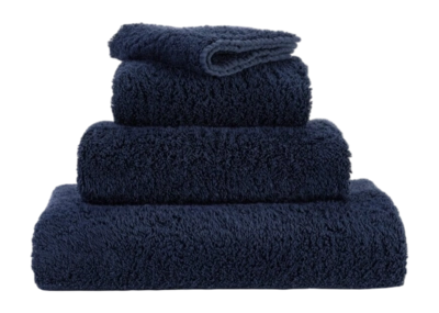 Gästehandtuch Abyss & Habidecor Super Pile Navy (40 x 75 cm)