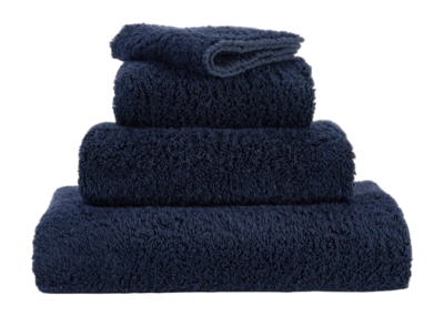 Duschtuch Abyss & Habidecor Super Pile Navy (70 x 140 cm)