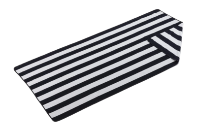 Serviette de Plage Abyss & Habidecor Prado Black (100 x 200 cm)