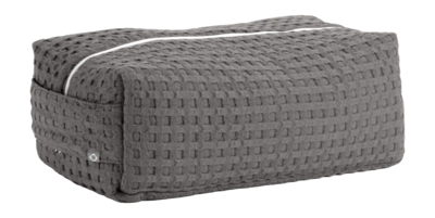 Trousse de Toilette Abyss & Habidecor Pousada Gris (27 x 11 cm)