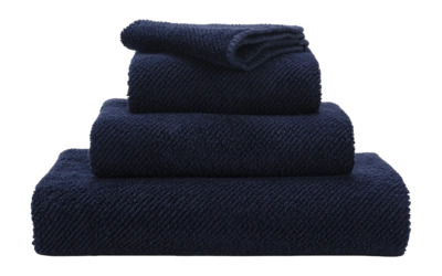 Gesichtshandtuch Abyss & Habidecor Twill Navy (30 x 30 cm)