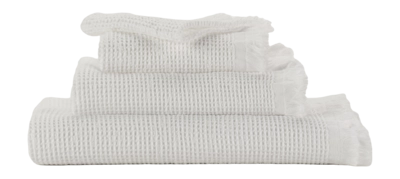 Serviette de Douche Abyss & Habidecor Bees White (65 x 140 cm)