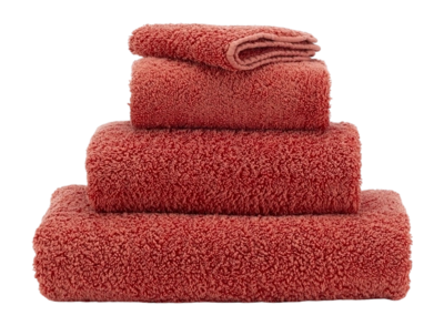 Gesichtshandtuch Abyss & Habidecor Super Pile Chili (30 x 30 cm)
