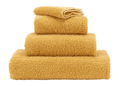 Gant de Toilette Abyss & Habidecor Super Pile Curcuma (17 x 22 cm)