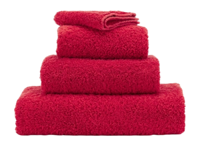 Gästehandtuch Abyss & Habidecor Super Pile Carmin (40 x 75 cm)