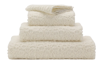 Badlaken Abyss & Habidecor Lodge Ivory (100 x 150 cm)