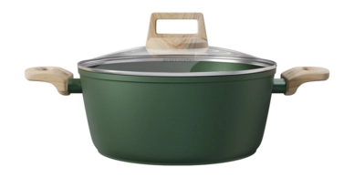 Casserole Pot Forest 20 cm Green