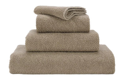 Petite Serviette Abyss & Habidecor Twill Taupe (30 x 30 cm)