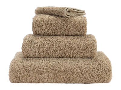 Gesichtshandtuch Abyss & Habidecor Super Pile Taupe (30 x 30 cm)